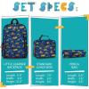 imageLone Cone Kids Backpacks for Boys ampamp Girls Sizes for Preschool Through Elementary Construction Monsters Kit 15quot Backpack wLunch Box