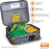 imageLone Cone Kids Insulated Lunch Box  Fun Patterns for Boys and Girls Fast Food Cars Standard