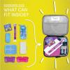 imageLone Cone Kids Insulated Lunch Box  Fun Patterns for Boys and Girls Fish  Chips Mermaids Standard