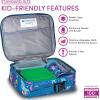 imageLone Cone Kids Insulated Lunch Box  Fun Patterns for Boys and Girls Fish  Chips Mermaids Standard