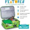 imageLone Cone Kids Insulated Lunch Box  Fun Patterns for Boys and Girls Food Fighters Army Men Standard