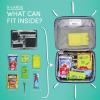 imageLone Cone Kids Insulated Lunch Box  Fun Patterns for Boys and Girls Fossil Friends XLarge
