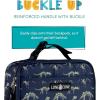 imageLone Cone Kids Insulated Lunch Box  Fun Patterns for Boys and Girls No Bones About It Standard