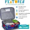imageLone Cone Kids Insulated Lunch Box  Fun Patterns for Boys and Girls SnackOSaurus Standard