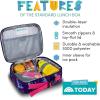 imageLone Cone Kids Insulated Lunch Box  Fun Patterns for Boys and Girls Unicorn Dreams Standard