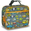 imageLone Cone Kids Insulated Lunch Box  Fun Patterns for Boys and Girls Fast Food Cars Standard