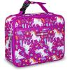 imageLone Cone Kids Insulated Lunch Box  Fun Patterns for Boys and Girls Mary the Unicorn XLarge