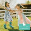 imageLone Cone Elementary Collection  Premium Natural Rubber Rain Boots with Matte Finish for Toddlers and KidsBootiful Mermaids