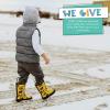 imageLone Cone Elementary Collection  Premium Natural Rubber Rain Boots with Matte Finish for Toddlers and KidsConstruction Zone