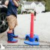 imageLone Cone Elementary Collection  Premium Natural Rubber Rain Boots with Matte Finish for Toddlers and KidsDinomite  Matte Finish