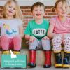 imageLone Cone Elementary Collection  Premium Natural Rubber Rain Boots with Matte Finish for Toddlers and KidsFiretruck Red