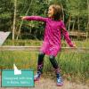 imageLone Cone Elementary Collection  Premium Natural Rubber Rain Boots with Matte Finish for Toddlers and KidsHearts and Rainbows