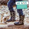 imageLone Cone Elementary Collection  Premium Natural Rubber Rain Boots with Matte Finish for Toddlers and KidsNo Bones About It