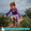 imageLone Cone Elementary Collection  Premium Natural Rubber Rain Boots with Matte Finish for Toddlers and KidsPinkosaurus Rex