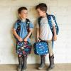 imageLone Cone Kids Backpacks for Boys ampamp Girls Sizes for Preschool Through Elementary Shark School Kit 15quot Backpack wLunch Box