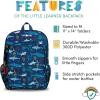 imageLone Cone Kids Backpacks for Boys ampamp Girls Sizes for Preschool Through Elementary Shark School Kit 15quot Backpack wLunch Box