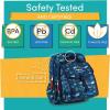imageLone Cone Kids Insulated Fabric Lunchbag  Fun Patterns for Boys and Girls Shark Attack Standard