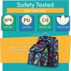 imageLone Cone Kids Insulated Fabric Lunchbag  Fun Patterns for Boys and Girls SnackOSaurus