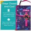 imageLone Cone Kids Insulated Fabric Lunchbag  Fun Patterns for Boys and Girls Unicorn Dreams Standard