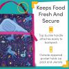 imageLone Cone Kids Insulated Fabric Lunchbag  Fun Patterns for Boys and Girls Unicorn Dreams Standard