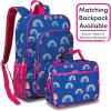 imageLone Cone Kids Insulated Lunch Box  Fun Patterns for Boys and Girls Hearts and Rainbows Standard