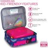 imageLone Cone Kids Insulated Lunch Box  Fun Patterns for Boys and Girls Hearts and Rainbows Standard