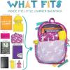 imageLone Cone School Kids Backpacks for Girls ampamp Boys Kindergarten ampamp Elementary cute Toddler Backpack for Girls ampamp Boys  Preschool Grades 13 Little Learner 15quot tall  School of Mermaids
