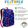 imageLone Cone School Kids Backpacks for Girls ampamp Boys Kindergarten ampamp Elementary cute Toddler Backpack for Girls ampamp Boys  Preschool Grades 13 Little Learner 15quot tall  Hearts ampamp Rainbows