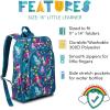imageLone Cone School Kids Backpacks for Girls ampamp Boys Kindergarten ampamp Elementary cute Toddler Backpack for Girls ampamp Boys  Preschool Grades 13 Little Learner 15quot tall  School of Mermaids