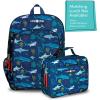 imageLone Cone School Kids Backpacks for Girls ampamp Boys Kindergarten ampamp Elementary cute Toddler Backpack for Girls ampamp Boys  Preschool Grades 13 Little Learner 15quot tall  Shark School