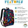 imageLone Cone School Kids Backpacks for Girls ampamp Boys Kindergarten ampamp Elementary cute Toddler Backpack for Girls ampamp Boys  Preschool Grades 13 Little Learner 15quot tall  Fossil Friends