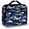 imageLone Cone Kids Insulated Lunch Box  Fun Patterns for Boys and Girls Shark Shadows Camo Standard