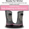 imageLone Cone Insulating All Weather Kids Mud Boots for Boys ampamp Girls  Waterproof Toddler Snow Boots  Warm Neoprene Boots for Kids  Warm Kids Muck BootsLeopard