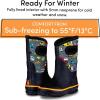 imageLone Cone Insulating All Weather Kids Mud Boots for Boys ampamp Girls  Waterproof Toddler Snow Boots  Warm Neoprene Boots for Kids  Warm Kids Muck BootsRush Hour