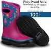 imageLone Cone Insulating All Weather Kids Mud Boots for Boys ampamp Girls  Waterproof Toddler Snow Boots  Warm Neoprene Boots for Kids  Warm Kids Muck BootsBootiful Mermaids