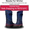 imageLone Cone Insulating All Weather Kids Mud Boots for Boys ampamp Girls  Waterproof Toddler Snow Boots  Warm Neoprene Boots for Kids  Warm Kids Muck BootsScattered Hearts