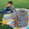 imageLone Cone Kids Backpacks for Boys ampamp Girls Sizes for Preschool Through Elementary Rush Hour Kit 15quot Backpack wLunch Box